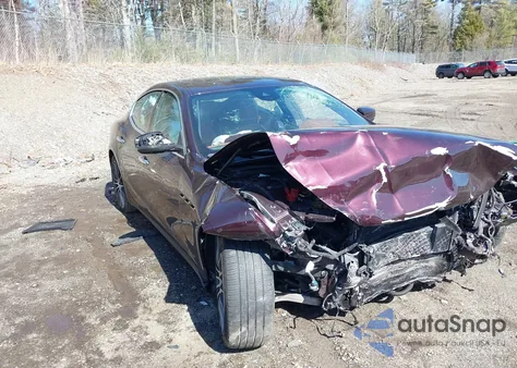 2021 Maserati Ghibli S Granlusso from USA, damaged, VIN ZAM57YSL1M1362051